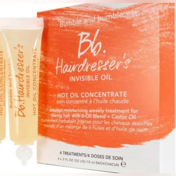 NWT NIB Hair Bumble and Bumble Hairdresser's Invisible Oil Hot Oil Concentrate - Picture 2 of 2